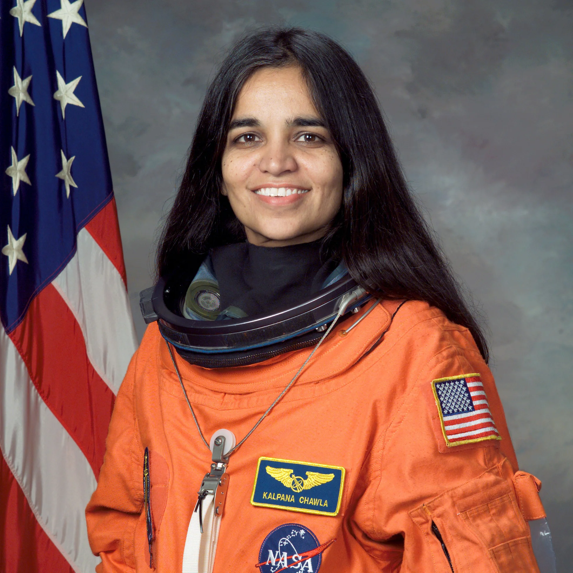 Kalpana Chawla in Space Suit