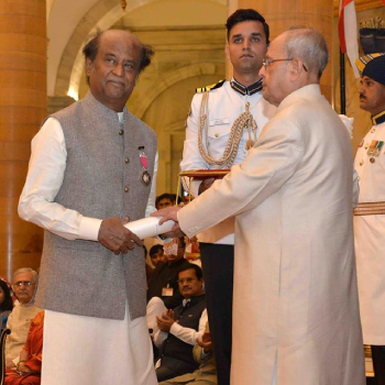 Rajinikanth receive Padma Award