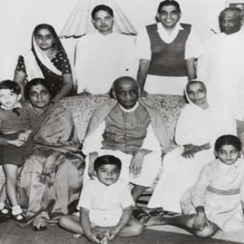 Sardar Patel with family