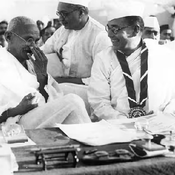 Subhash Chandra Bose and Mahatma Gandhi